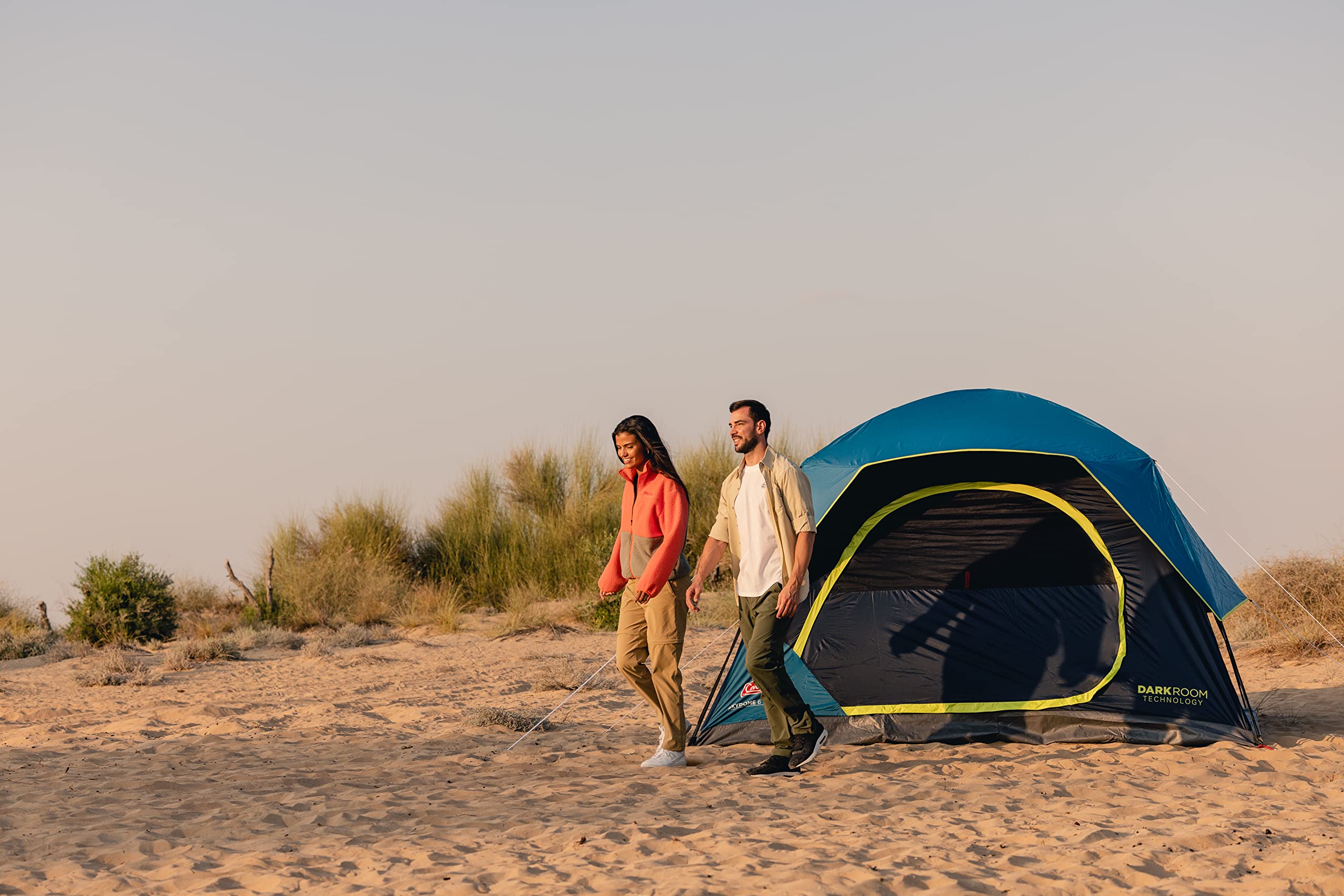 Coleman 2000037937 Skydome Darkroom Tent for 4-Person : Amazon.co